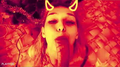 Devilish hottie tiek fucked ļoti labi un saņem spermu uz viņas ass